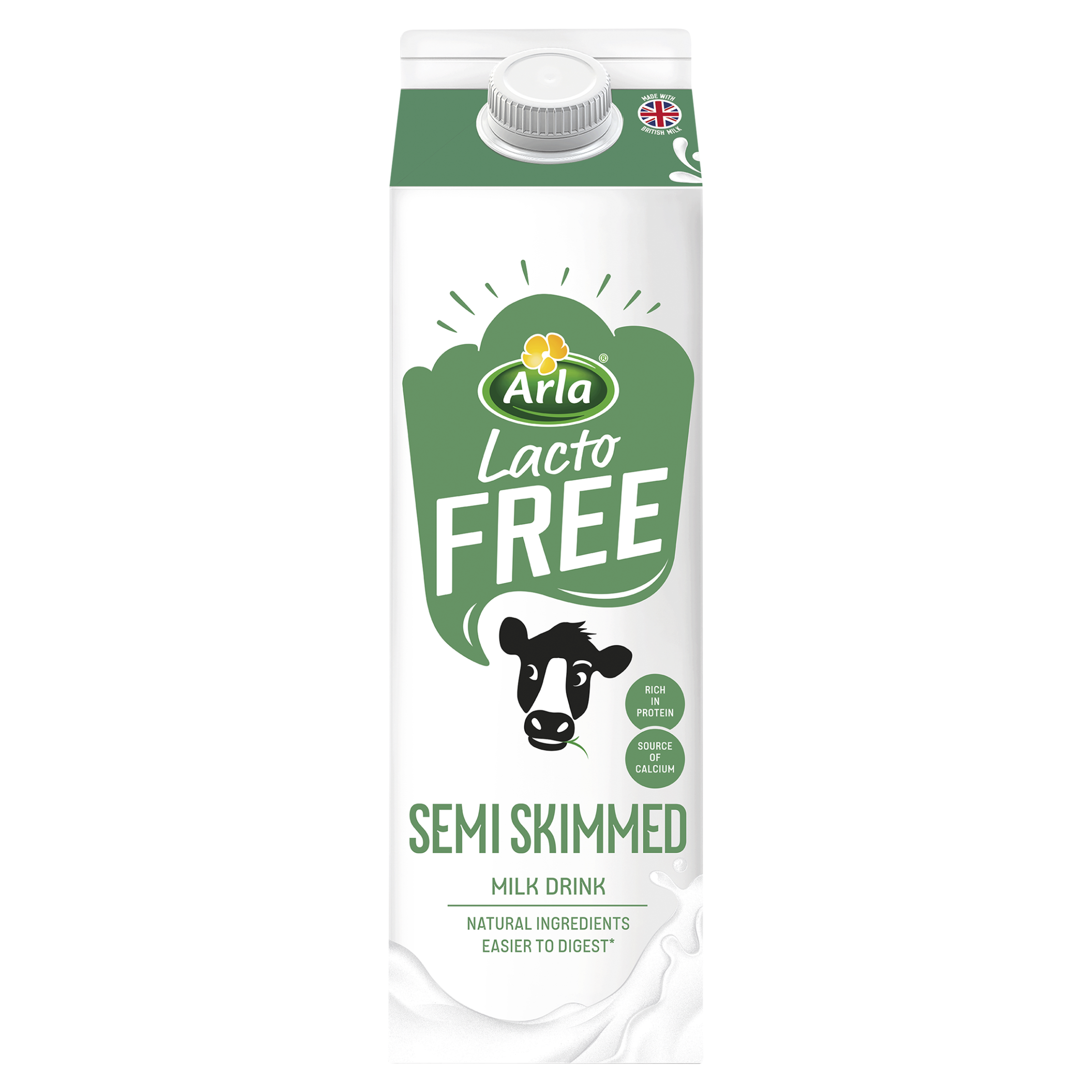 Arla LactoFREE Semi Skimmed Milk Drink 1L