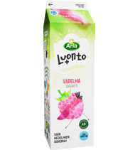 Arla Luonto+ AB vadelmajogurtti 1kg laktoositon