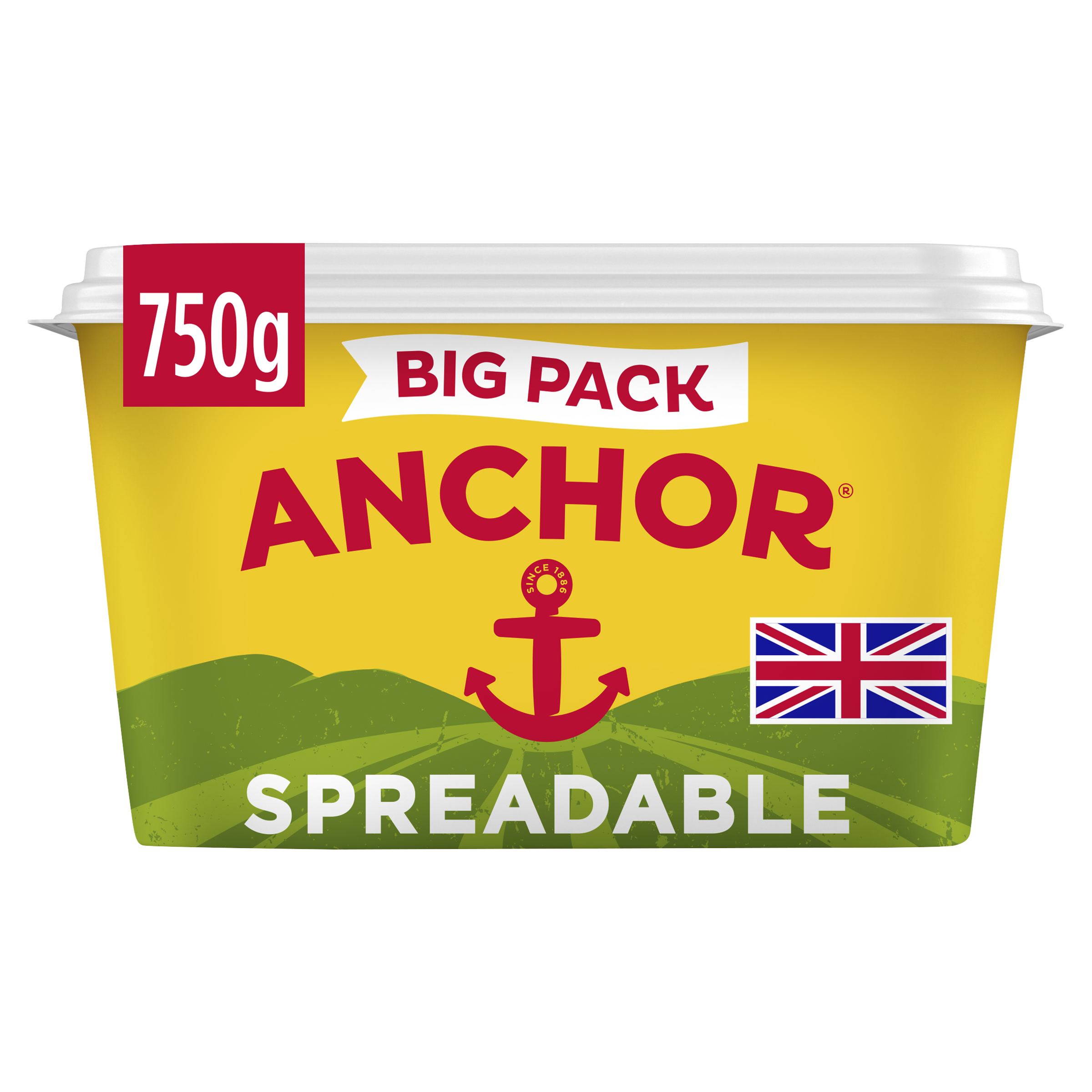 Anchor Spreadable Blend of Butter and Rapeseed Oil 750g