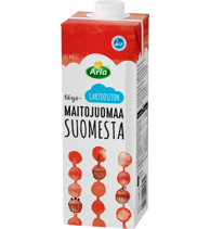 Arla Laktoositon Täysmaitojuoma Suomi 1L (UHT)