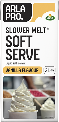 Mix pour glace vanille 2L – Fonte lente