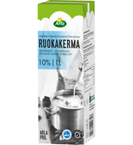 Arla Pro ruokakerma 10% laktoositon 1L (UHT)