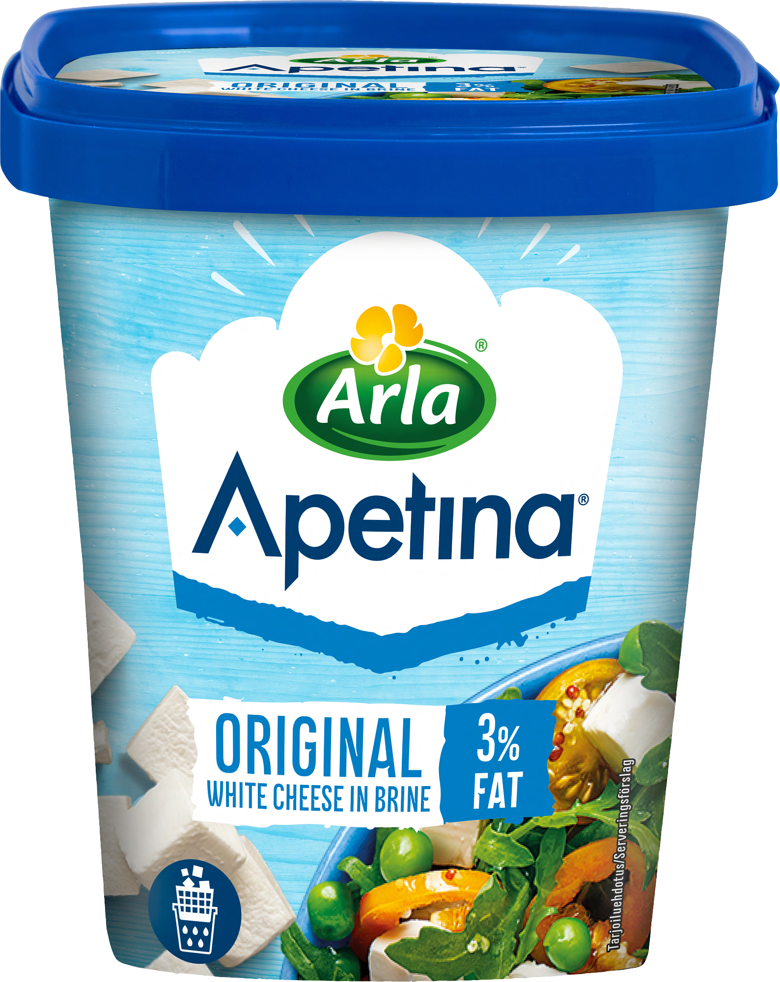Apetina 3% kuutiot 200g