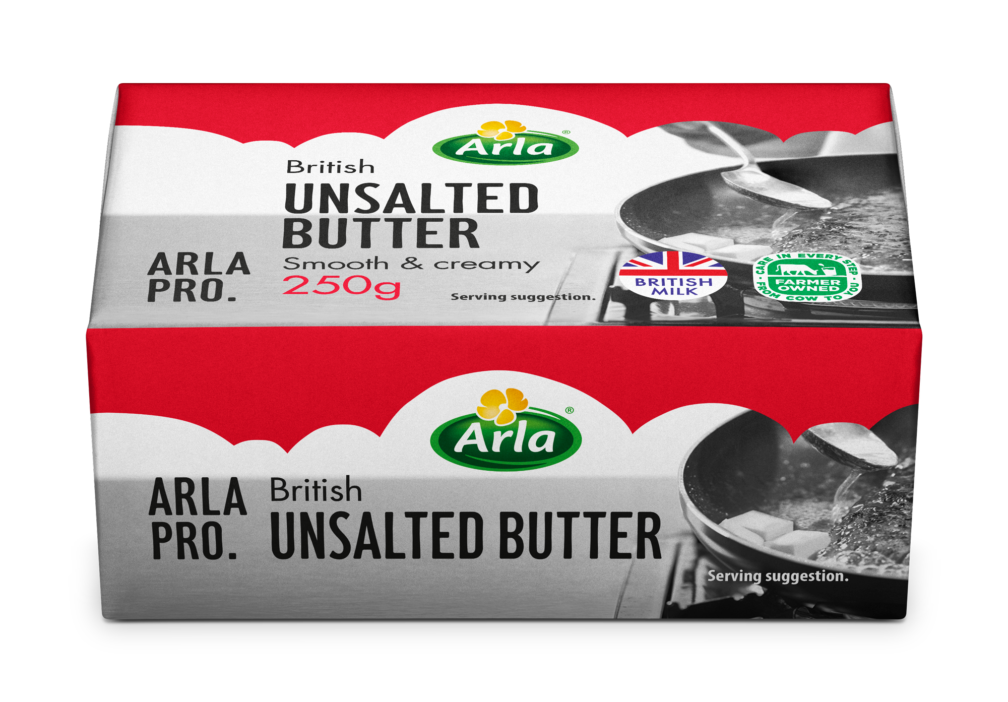 Arla Pro British Unsalted Butter 250g