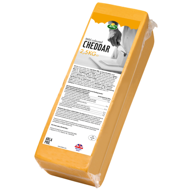 Arla Pro Mild Coloured Cheddar φρατζόλα 2.5kg