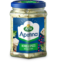 Apetina kuutiot öljyssä, yrtit ja mausteita 265g