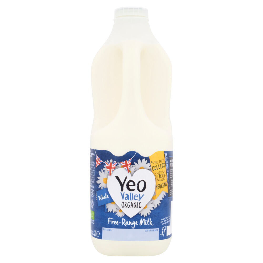 Yeo Valley Organic Whole Milk 2L