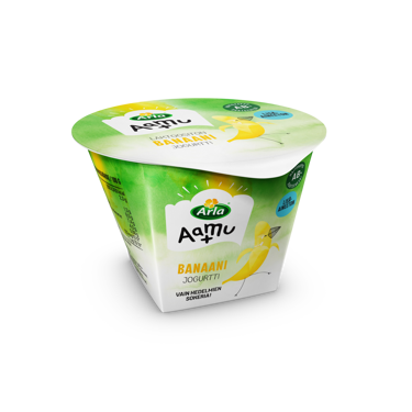 Arla Aamu+ AB banaanijogurtti 175g laktoositon