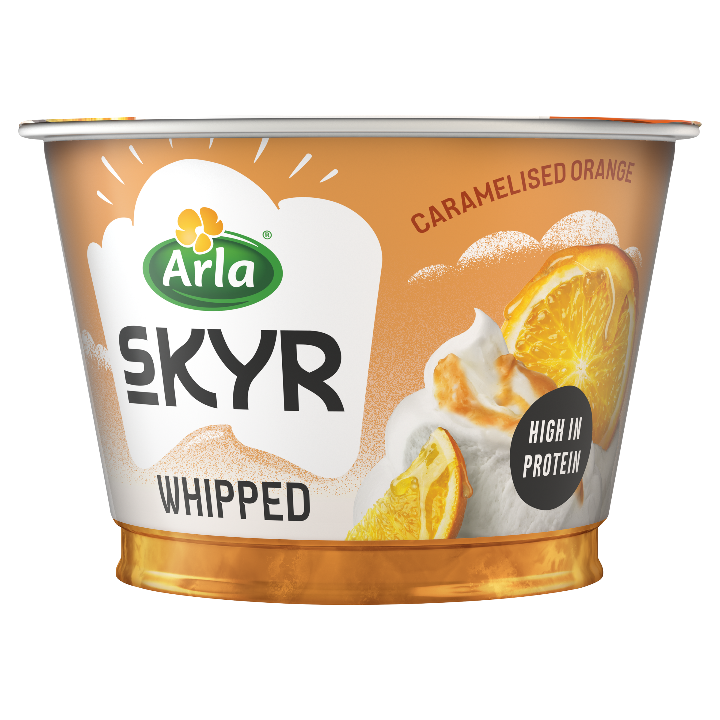 Arla Skyr Whipped Yogurt Caramelised Orange 128g