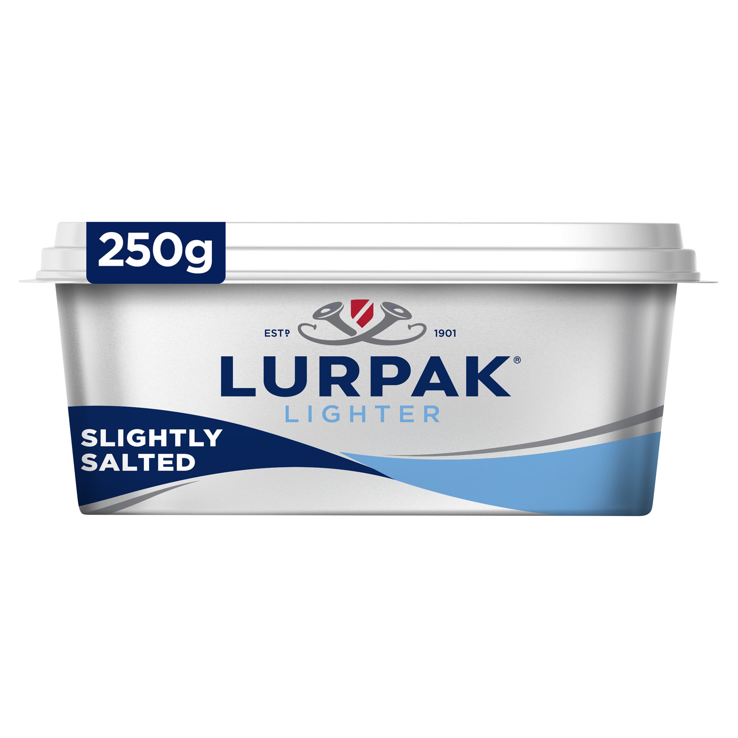 Lurpak Lighter Slightly Salted Spreadable Butter 250g