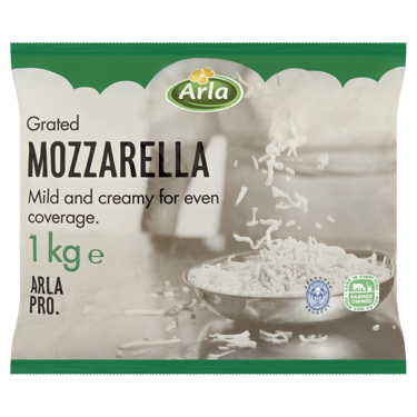Arla Pro Grated Mozzarella 1kg