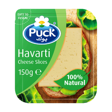 Havarti Cheese Slices, 150g