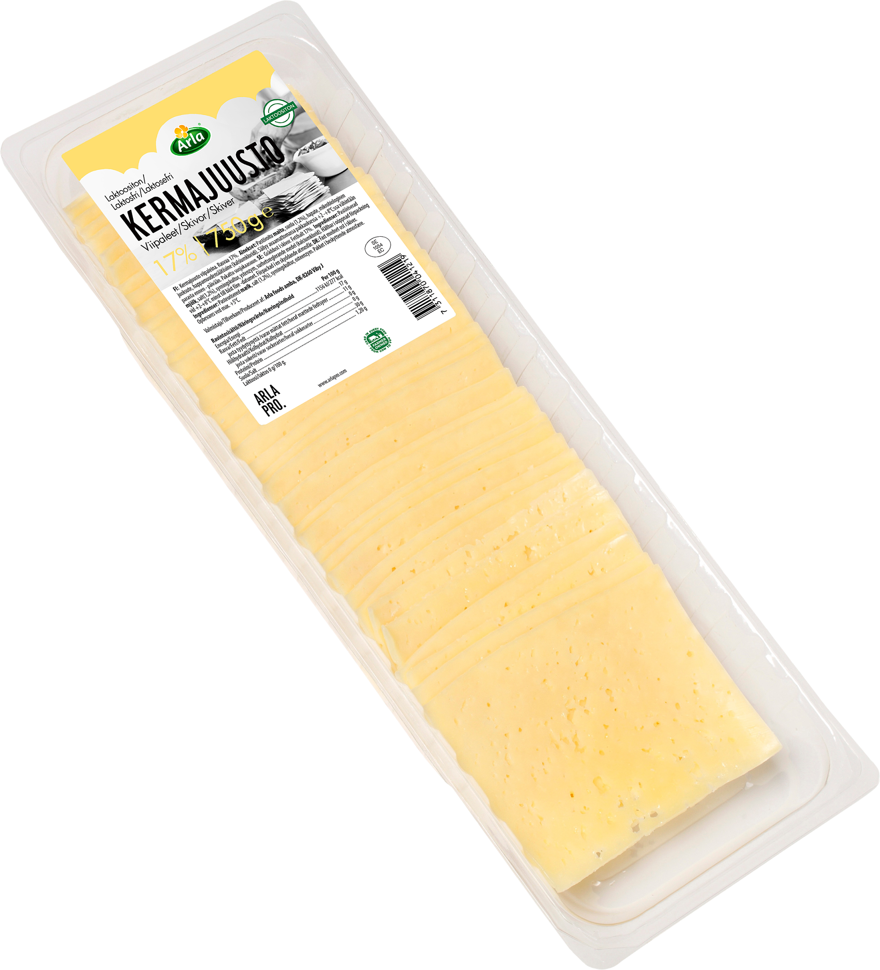 Arla Pro kermajuustoviipale 17% 750g