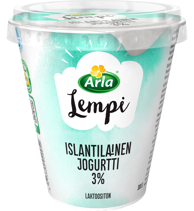 Arla Lempi islantilainen jogurtti 3% 300g, laktoositon