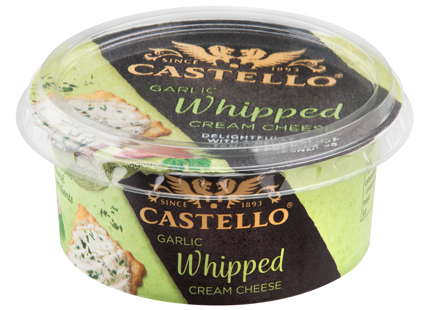 Castello Whipped Cream Cheese Garlic 125g