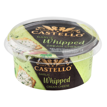 Castello Whipped Cream Cheese Garlic 125g