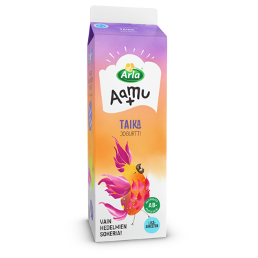 Arla Aamu+ Taika AB-jogurtti 1kg laktoositon