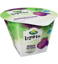 Arla luonto+ karhunvatukkajogurtti 175g laktoositon