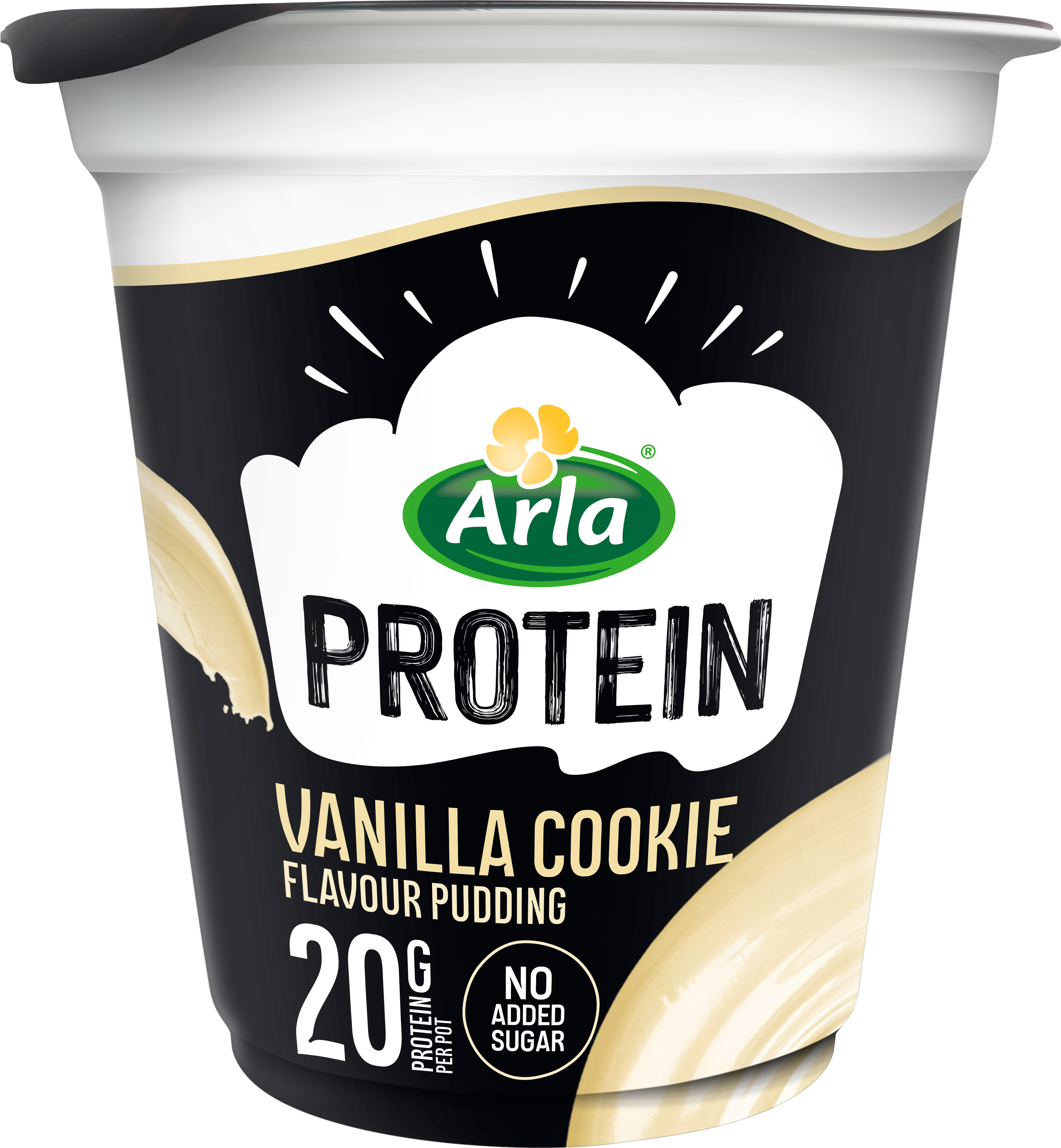 Arla Protein Pudding Βανίλια - Μπισκότο 200 g