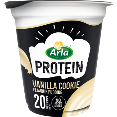 Arla Protein Pudding Βανίλια - Μπισκότο 200 g