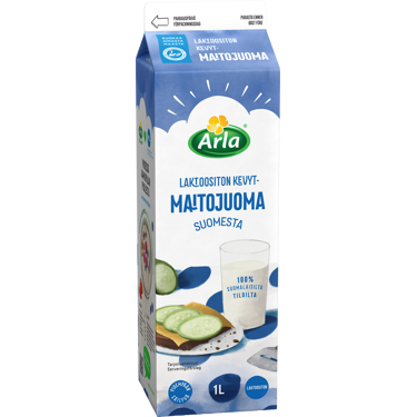 Arla laktoositon kevytmaitojuoma Suomi 1L (ESL)