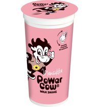 Arla Power Cow mansikanmakuinen pirtelö 200ml