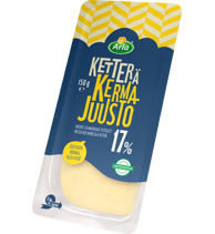 Arla kermajuusto 17% viipale 150g