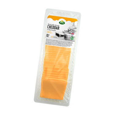 Arla Pro Mild Coloured Cheddar φέτες 1kg