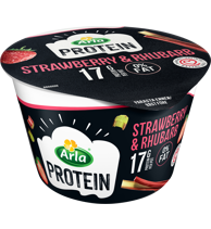 Arla protein mansikka-raparperi rahka 200g laktoositon