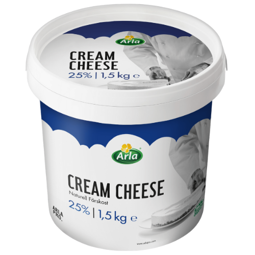 Arla Pro Cream Cheese (25% Fat) 1.5kg