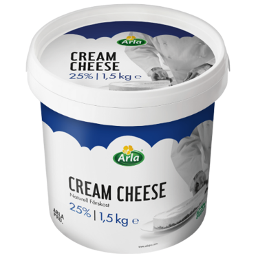 Arla Pro Cream Cheese (25% Fat) 1.5kg