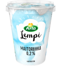 Arla Lempi maitorahka 0,2% 400g laktoositon