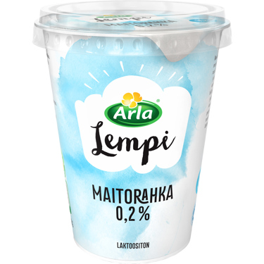 Arla Lempi maitorahka 0,2% 400g laktoositon