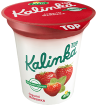 Arla Kalinka Top mansikka-kerrosjogurtti 150g vähälaktoosinen