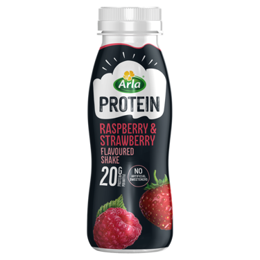 Arla Protein Strawberry and Raspberry Shake 482ml
