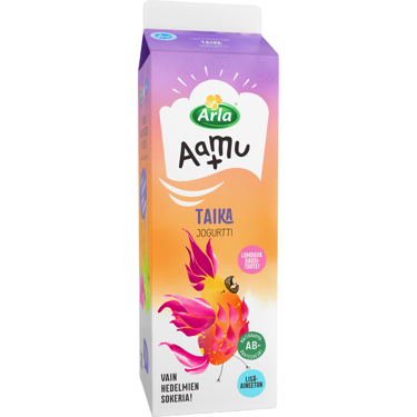 Arla Aamu+ Taika AB-jogurtti laktoositon 1kg