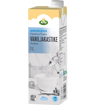Arla Pro vaniljakastike laktoositon 1L (UHT)