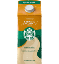 Starbucks caramel macchiato 750ml