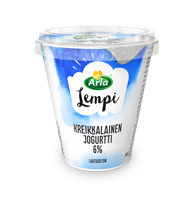 Arla Lempi kreikkalainen jogurtti 6% 300g laktoositon