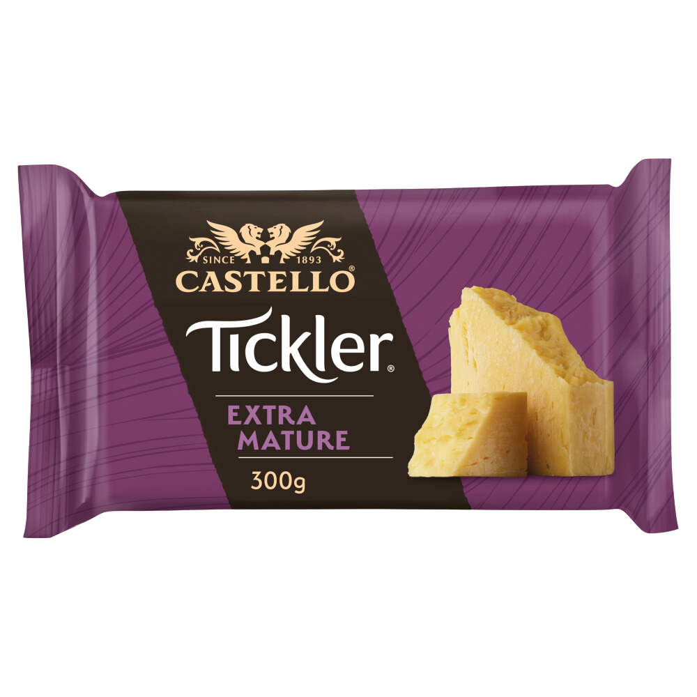 Castello Tickler Extra Mature Cheddar Cheese 300g