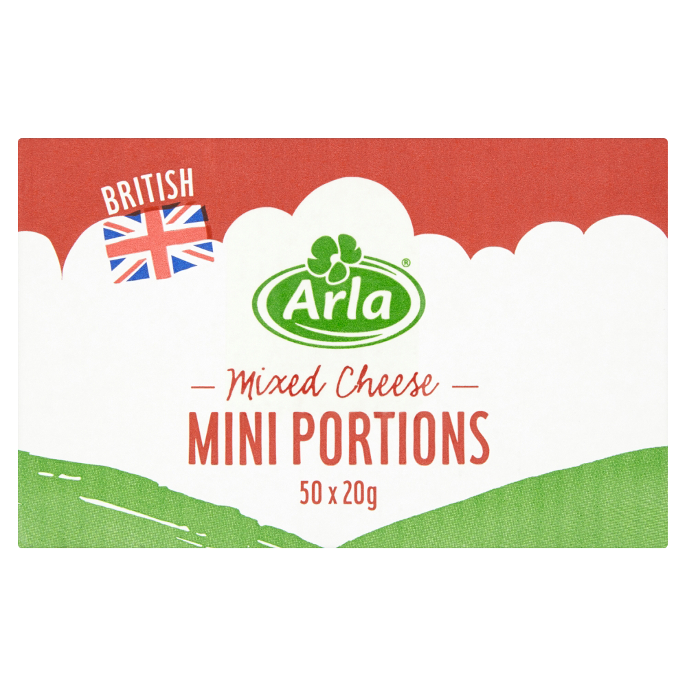 Arla Mixed Cheese Mini Portions 50 x 20g