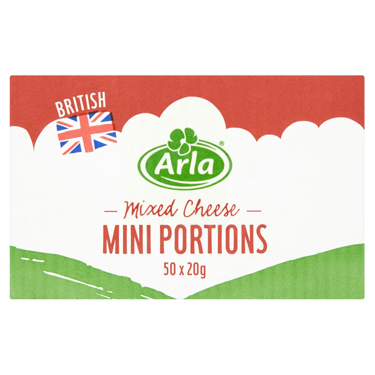 Arla Mixed Cheese Mini Portions 50 x 20g