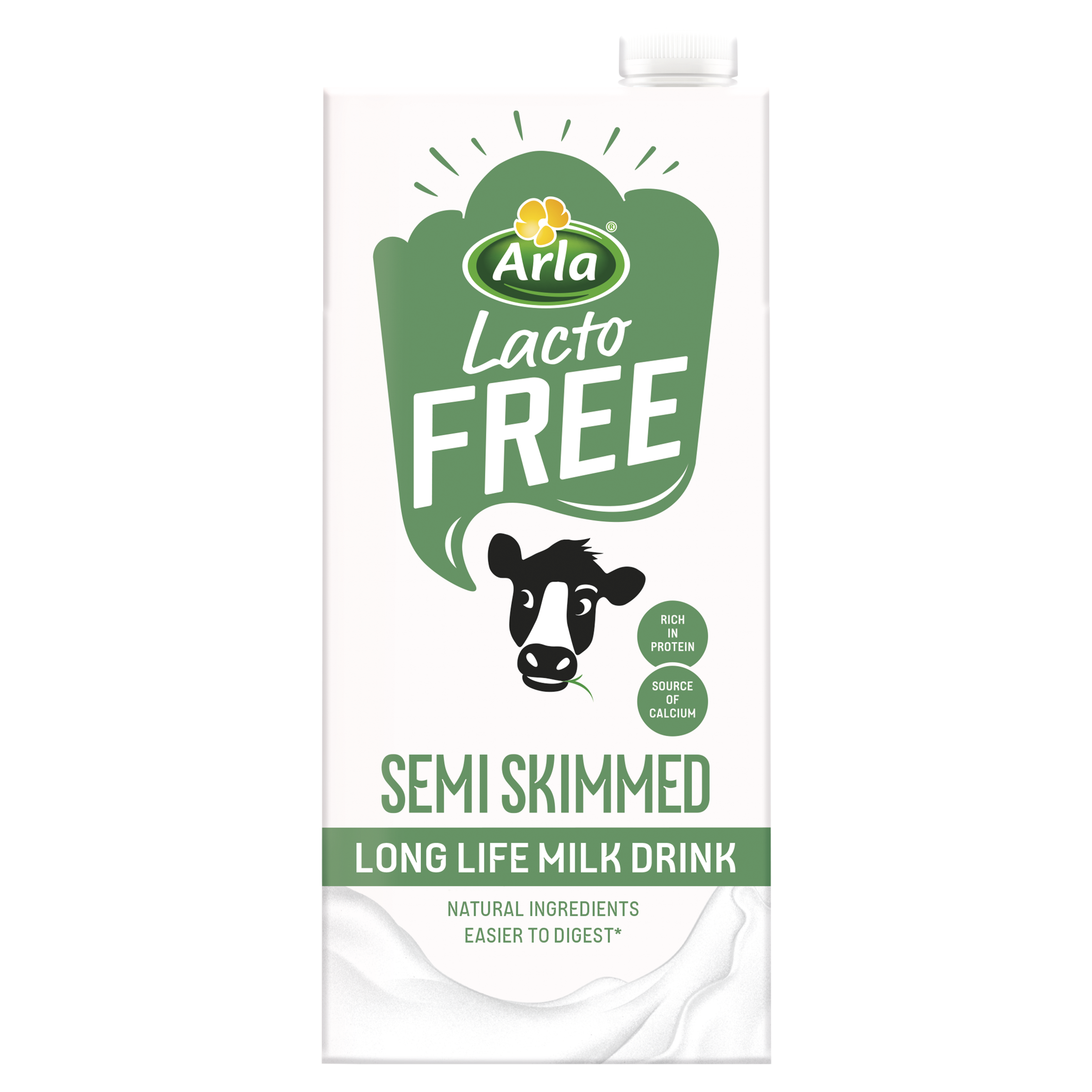 Arla LactoFREE Long Life Semi Skimmed Milk Drink 1L