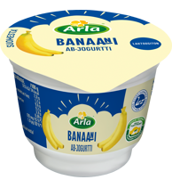 Arla AB-banaanijogurtti 100g laktoositon