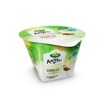 Arla Aamu+ AB vaniljajogurtti 175g laktoositon