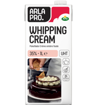 Crème liquide UHT 35% 10x1L - Spéciale pâtisserie