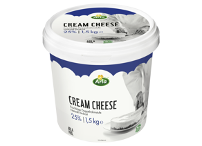 Arla Pro Cream Cheese Naturel 25%. Spann