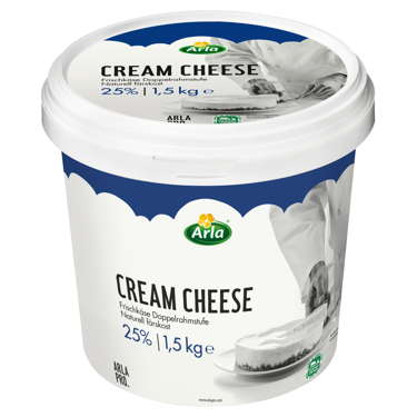 Arla Pro Cream Cheese Naturel 25%. Spann