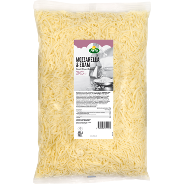 Arla Pro mozzarella-edam raaste 22% 2kg