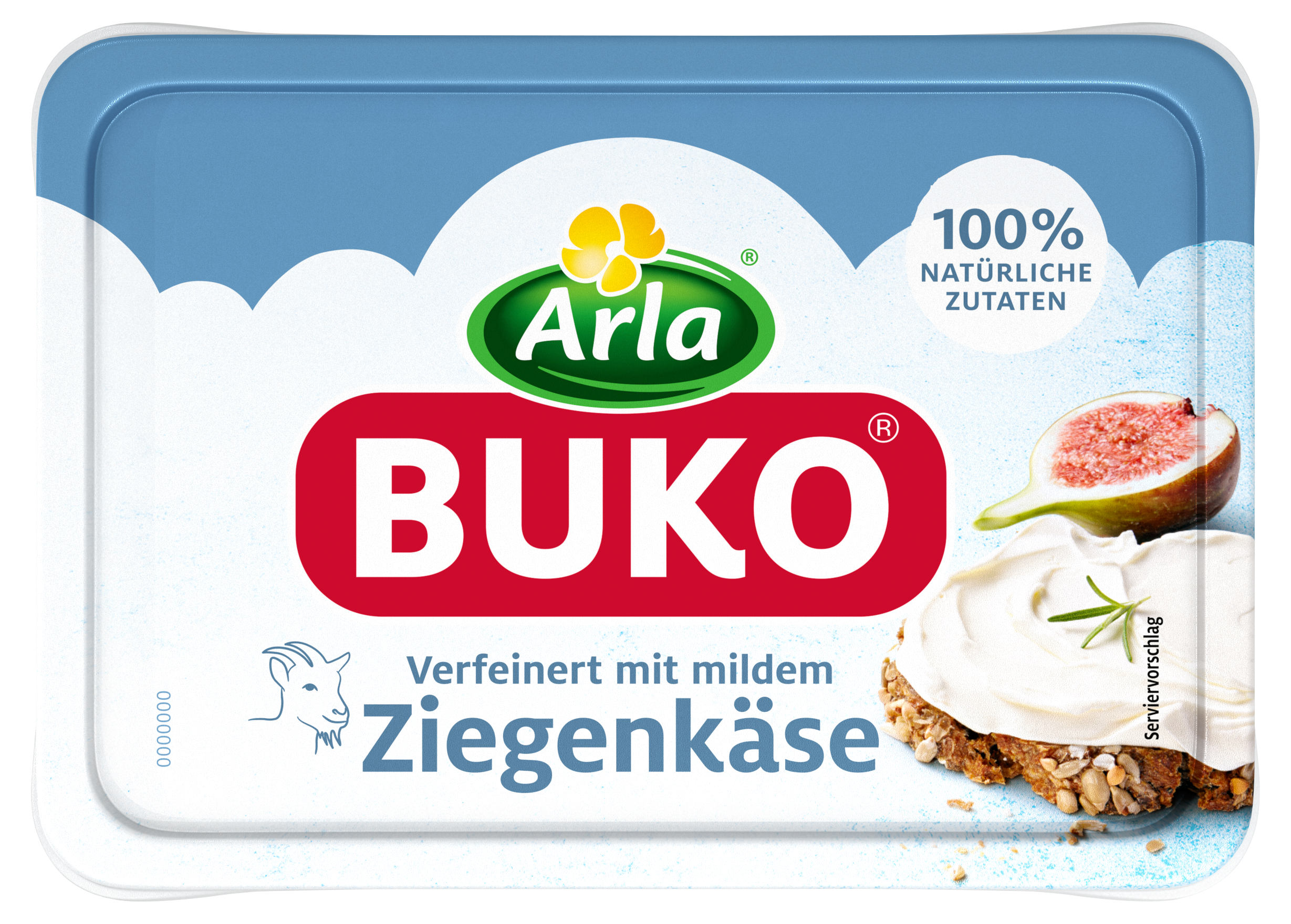 Arla Buko Ziegenkäse, Frischkäse, 200g